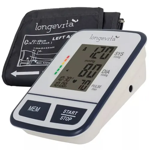 Автоматический тонометр Longevita BP-1303 на плечо - Фото№1 Автоматический тонометр Longevita BP-1303 на плечо - Фото№1