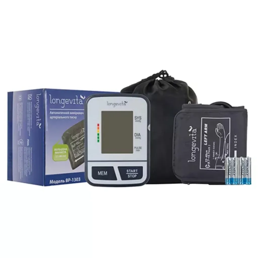Автоматический тонометр Longevita BP-1303 на плечо Автоматический тонометр Longevita BP-1303 на плечо