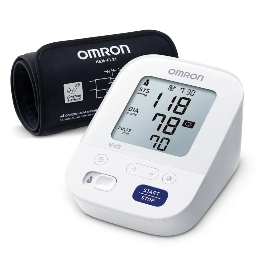 Автоматичний тонометр Omron M3 Comfort (HEM-7155-Е) збільшена манжета+ адаптер HHP-CM01 Автоматичний тонометр Omron M3 Comfort (HEM-7155-Е) збільшена манжета+ адаптер HHP-CM01