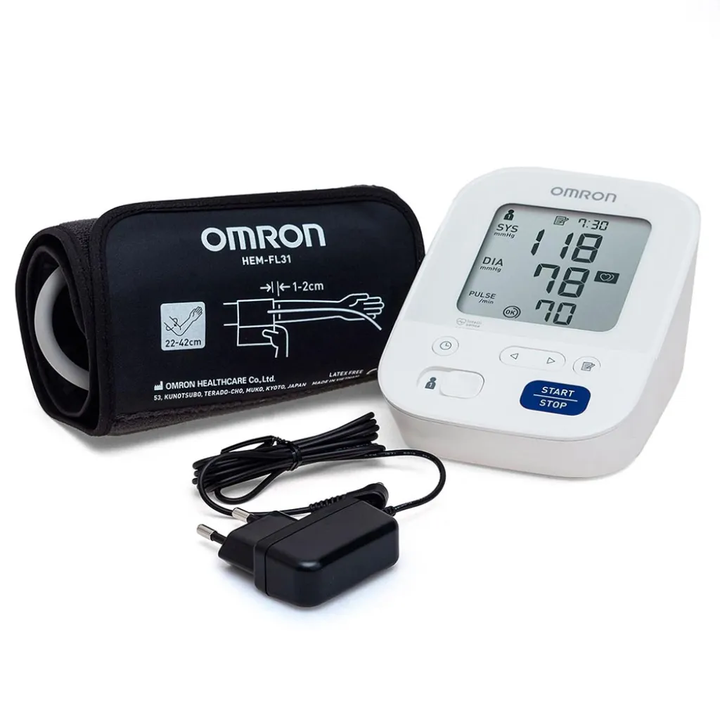 Автоматичний тонометр Omron M3 Comfort (HEM-7155-Е) збільшена манжета+ адаптер HHP-CM01 Автоматичний тонометр Omron M3 Comfort (HEM-7155-Е) збільшена манжета+ адаптер HHP-CM01