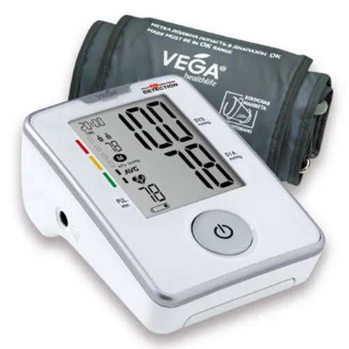 Автоматичний тонометр Vega VA-330 з адаптером - Фото№1 Автоматичний тонометр Vega VA-330 з адаптером - Фото№1