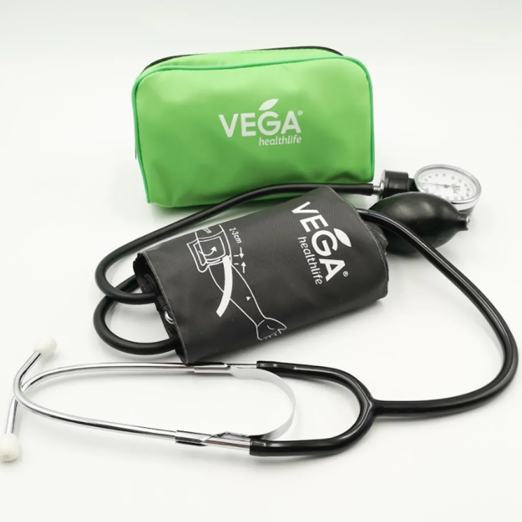 Тонометр механічний Vega VM-210 з вбудованим фонендоскопом