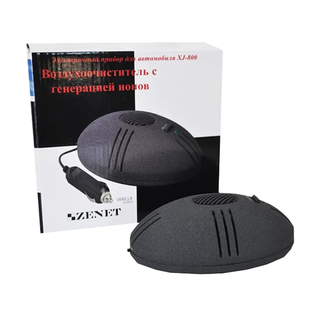 Автомобильный очиститель-ионизатор воздуха Zenet xj-800