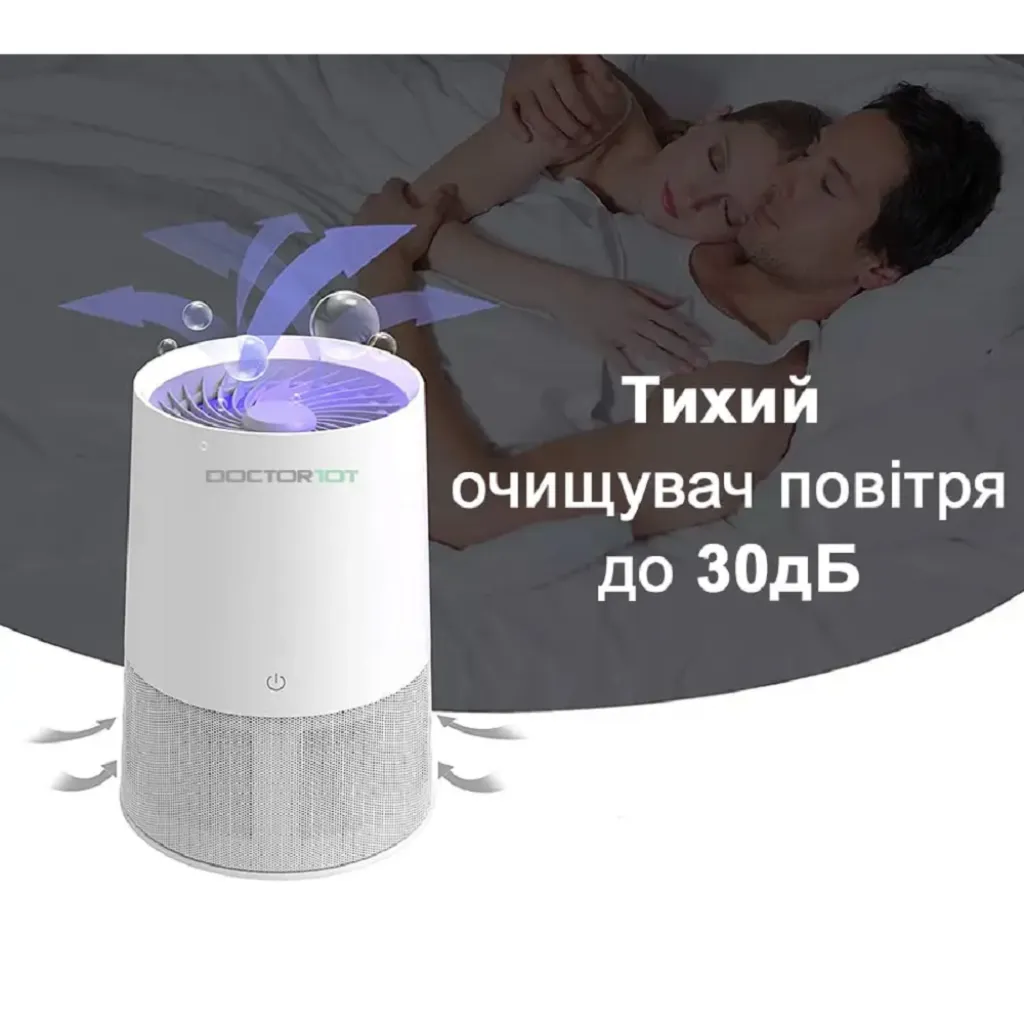 Очиститель воздуха AirFlover-101 3-в-1 с УФ-лампой Очиститель воздуха AirFlover-101 3-в-1 с УФ-лампой
