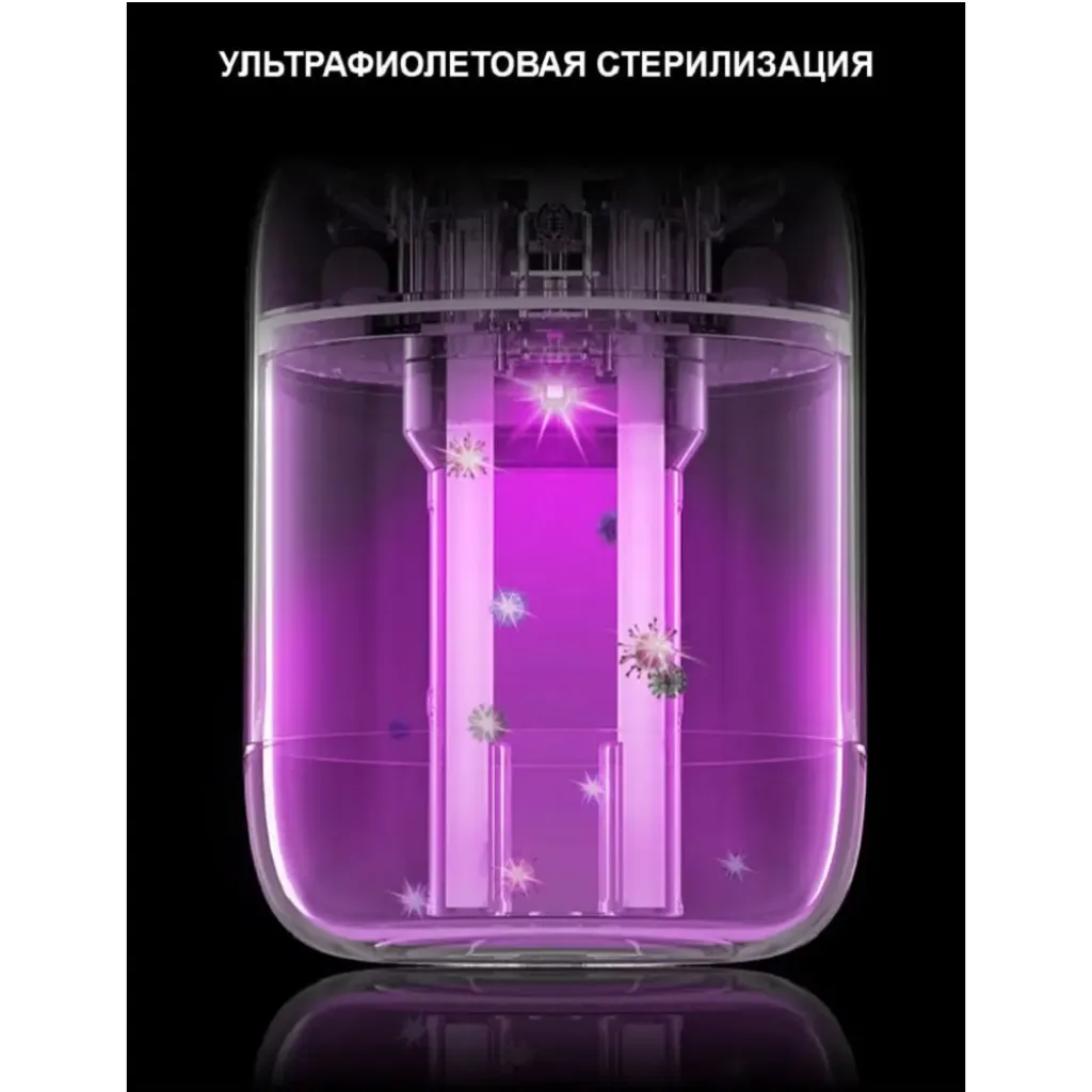 Ультразвуковий зволожувач повітря 2-в-1 з ультрафіолетовою бактерицидною лампою Alto-101, білий Ультразвуковий зволожувач повітря 2-в-1 з ультрафіолетовою бактерицидною лампою Alto-101, білий