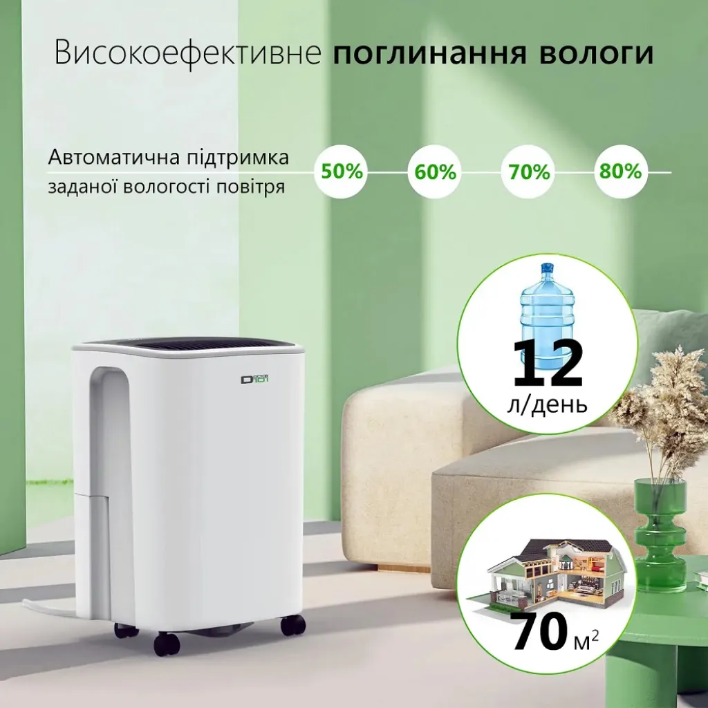 Осушувач повітря Amador-101 з баком 2,3 на фреоні R290 Осушувач повітря Amador-101 з баком 2,3 на фреоні R290
