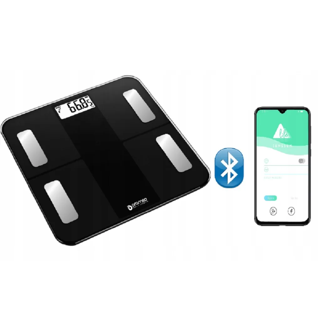 Ваги діагностичні OROMED ORO-SCALE BLUETOOTH BLACK Ваги діагностичні OROMED ORO-SCALE BLUETOOTH BLACK