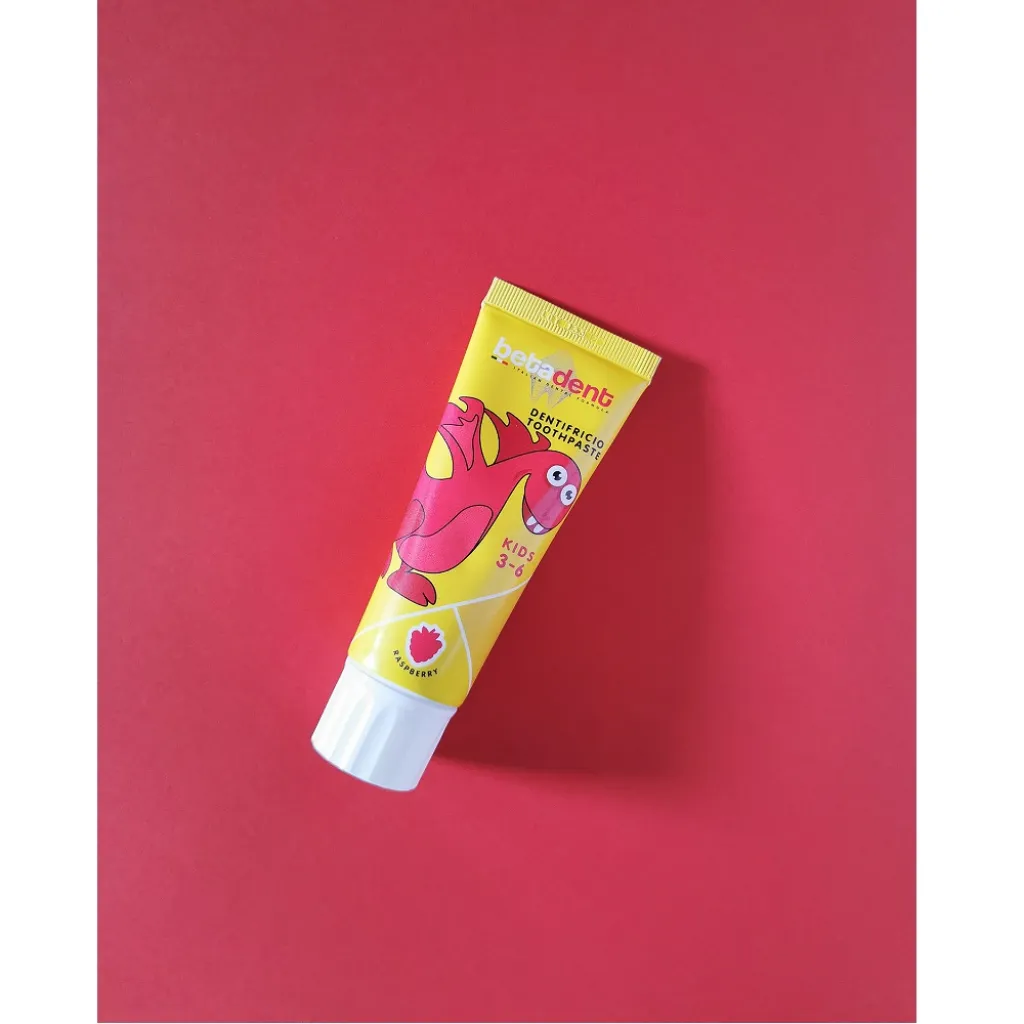 Зубная паста BETADENT RASPBERRY KIDS 3-6