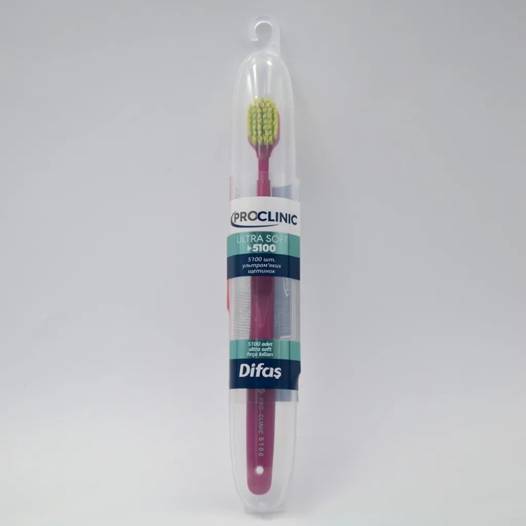 Зубна щітка Difas PRO-CLINIC ULTRA SOFT 5100 в дорожньому кейсі