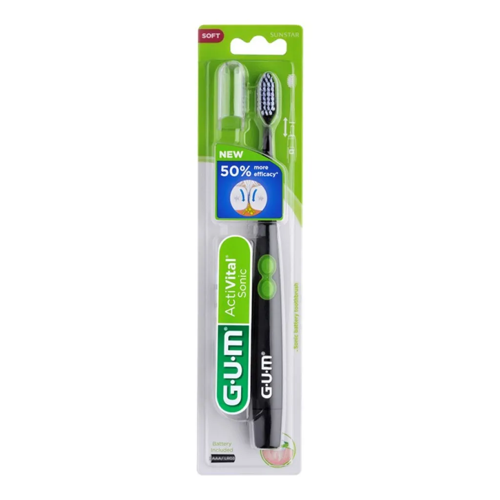 Зубна щітка GUM Activital Sonic Power електрична акция Зубна щітка GUM Activital Sonic Power електрична акция
