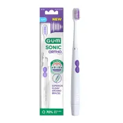 Зубна щітка GUM Sonic Ortho, ортодонтична 4102BXM Зубна щітка GUM Sonic Ortho, ортодонтична 4102BXM