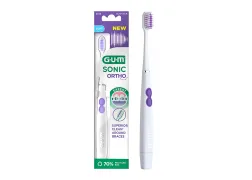 Зубная щетка GUM Sonic Ortho, ортодонтическая 4102BXM