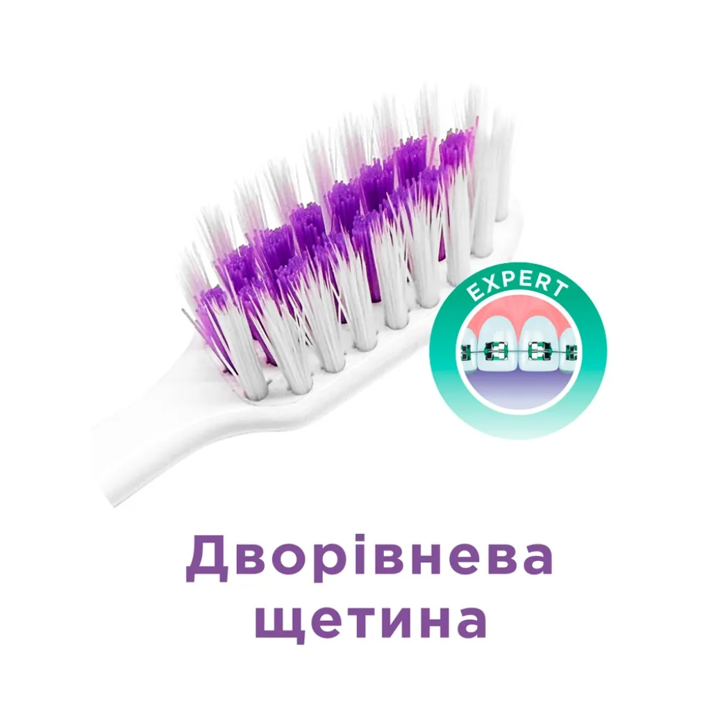 Зубна щітка GUM Sonic Ortho, ортодонтична 4102BXM Зубна щітка GUM Sonic Ortho, ортодонтична 4102BXM