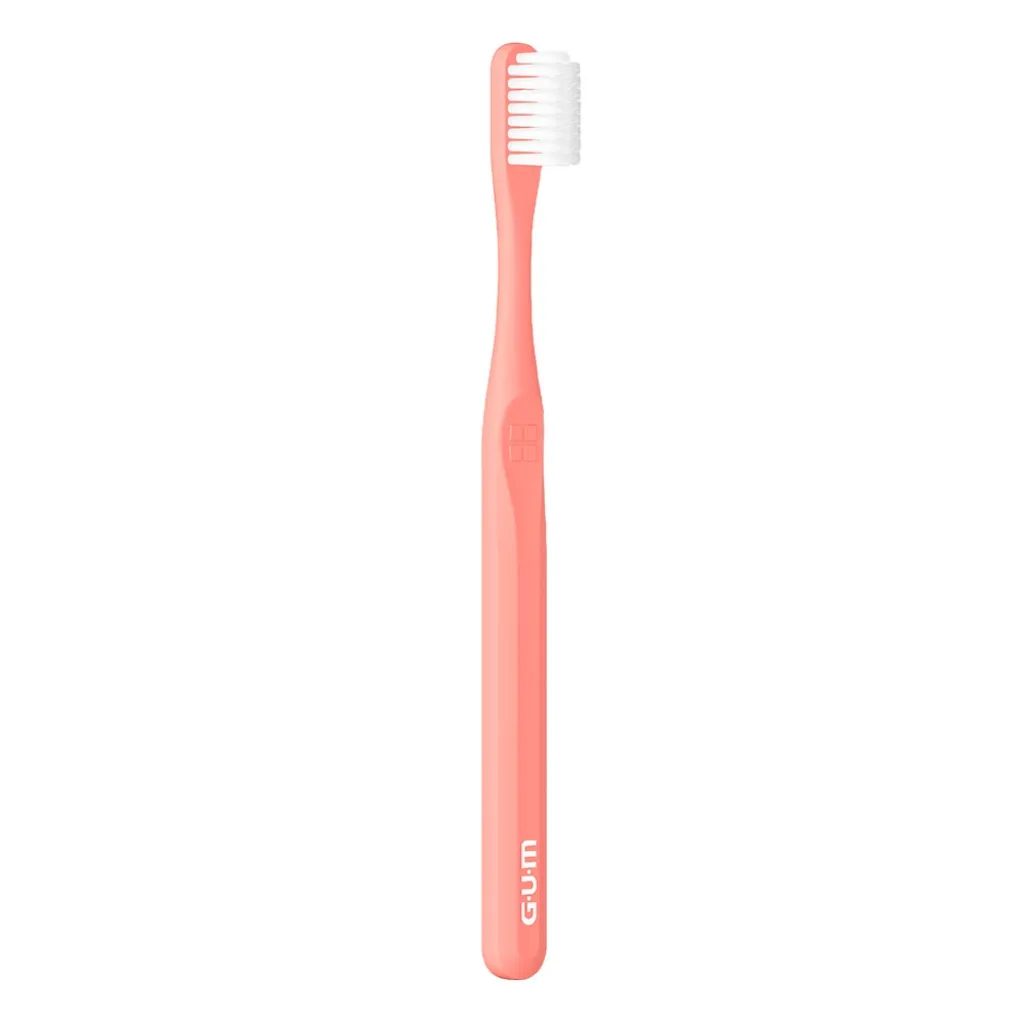 Зубна щітка GUM CLASSIC Bio-Based Handle 410BTM2, компактна середня Зубна щітка GUM CLASSIC Bio-Based Handle 410BTM2, компактна середня