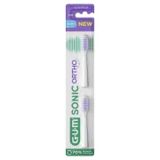 Насадки 4112BTM для зубної щітки GUM Sonic Ortho-4102BXM (2шт) Насадки 4112BTM для зубної щітки GUM Sonic Ortho-4102BXM (2шт)