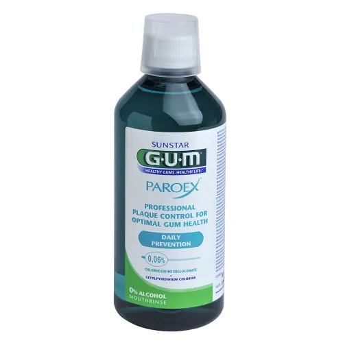 Ополаскиватель GUM Paroex 0,06% профилактика гингивита и парадонтита - Фото№1