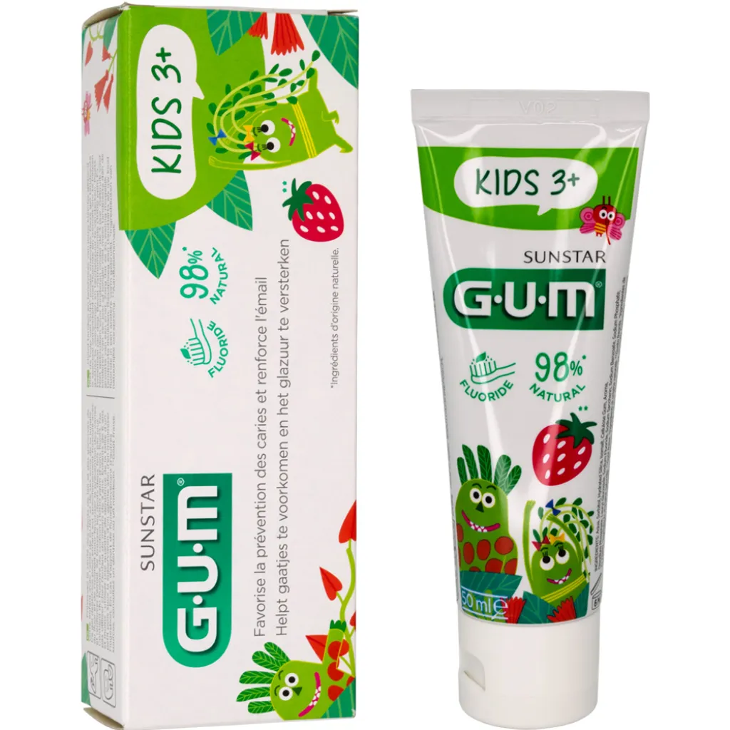Зубная паста-гель GUM KIDS для детей 2-6 лет, 50 мл Зубная паста-гель GUM KIDS для детей 2-6 лет, 50 мл