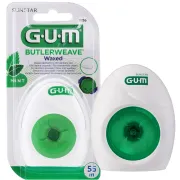 Зубна нитка GUM Butlerweave Mint Waxed, м'ятна вощена, 55 м Зубна нитка GUM Butlerweave Mint Waxed, м'ятна вощена, 55 м
