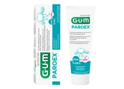 Зубная паста GUM Paroex 0,06% CHX профилактика зубного налета, 75 мл
