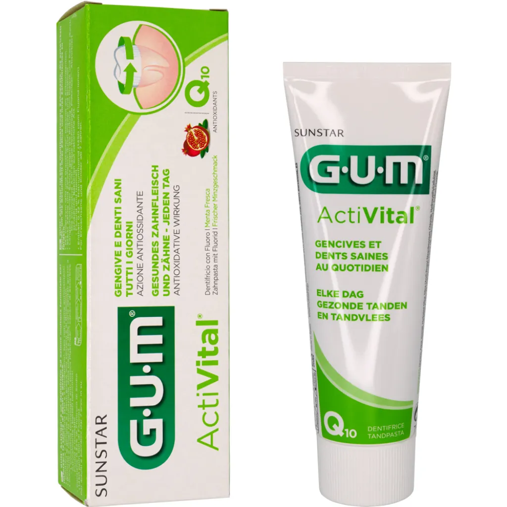 Зубная паста GUM ActiVital для защиты десен, 75 мл