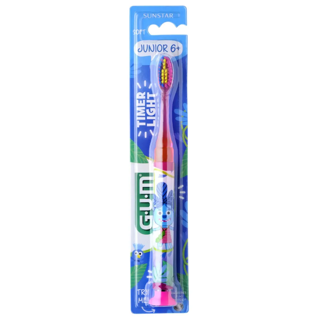 Зубная щетка GUM Junior Monster Light up от 7 до 12 лет
