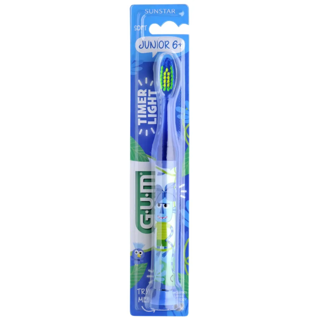Зубная щетка GUM Junior Monster Light up от 7 до 12 лет