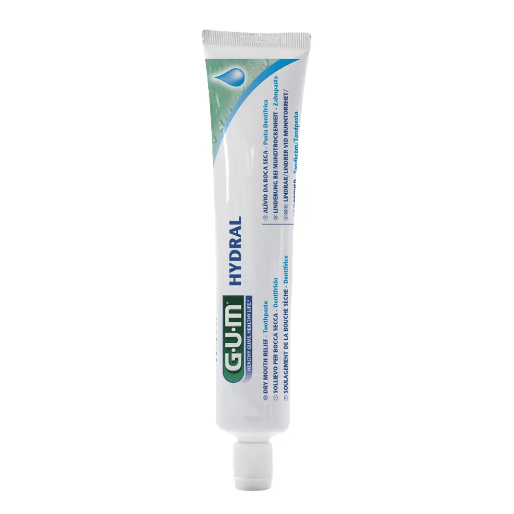 Зубна паста GUM Hydral при підвищеній сухості в роті, 75 мл