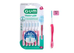 Щітка міжзубна GUM TravLer 1.4 мм, 6 шт Щітка міжзубна GUM TravLer 1.4 мм, 6 шт