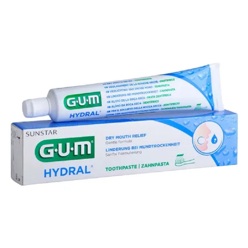 Зволожуючий гель GUM Hydral при підвищеній сухості в роті, 50 мл - Фото№1 Зволожуючий гель GUM Hydral при підвищеній сухості в роті, 50 мл - Фото№1