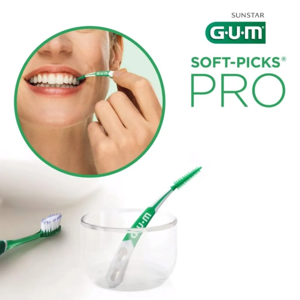 Набор межзубных щеток GUM Soft Picks Pro, 30 шт в блистере