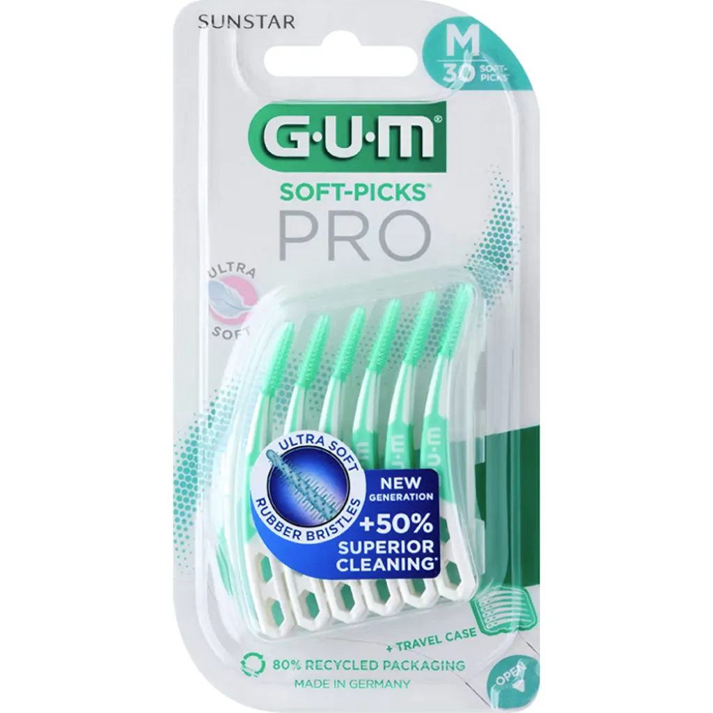 Набор межзубных щеток GUM Soft Picks Pro, 30 шт в блистере