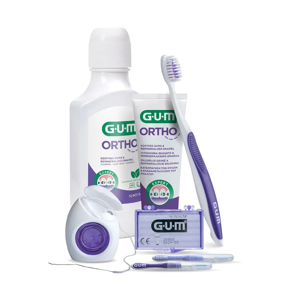 Набор ежедневная чистота GUM ORTHO Набор ежедневная чистота GUM ORTHO