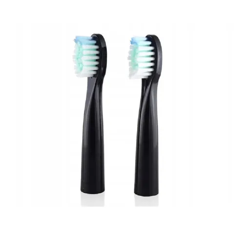 Насадки для электрической зубной щетки OROMED ORO-SONIC BASIC BLACK, 2 шт - Фото№1