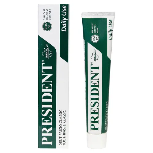 Зубная паста PRESIDENT CLASSIC, 75 мл - Фото№1 Зубная паста PRESIDENT CLASSIC, 75 мл - Фото№1