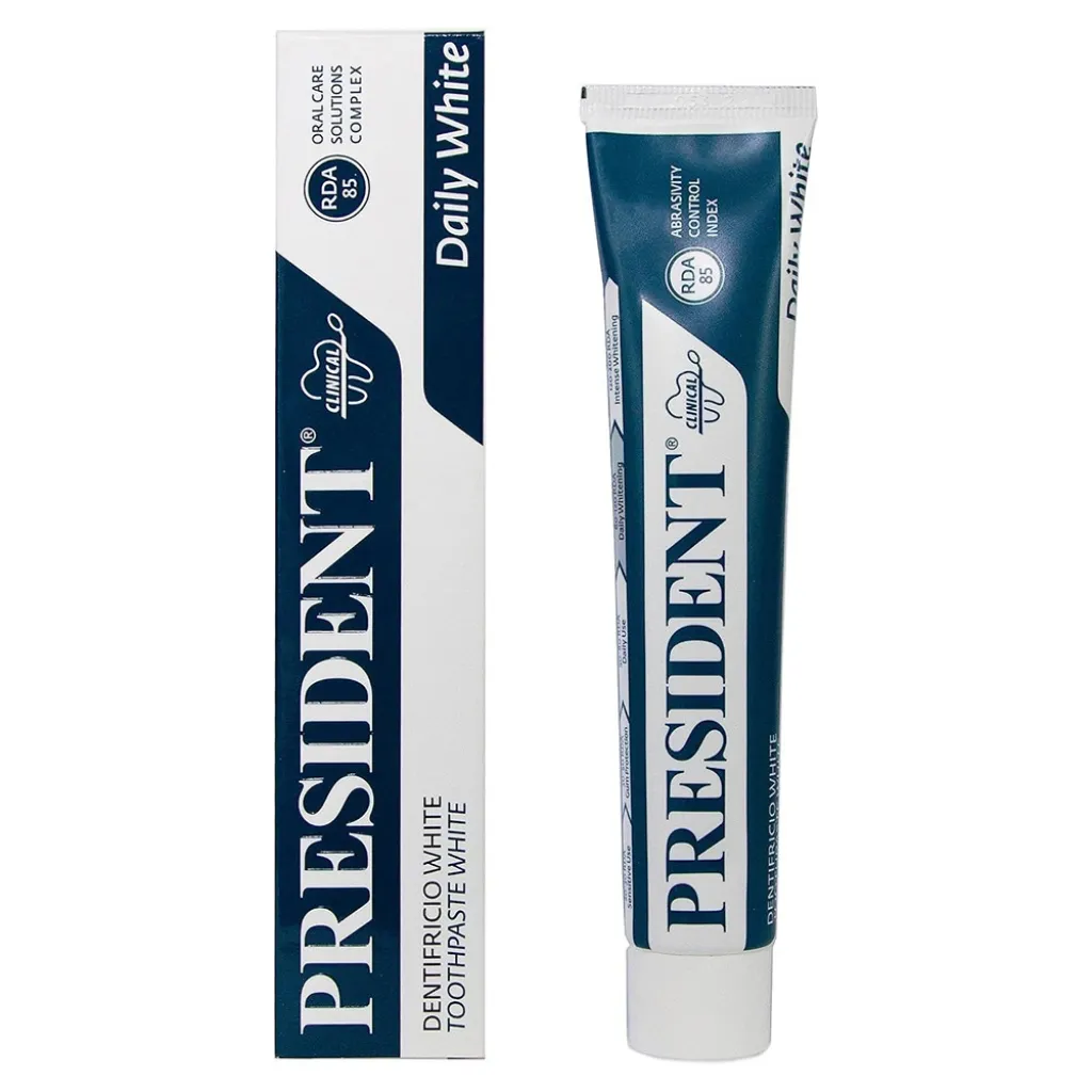 Зубна паста PRESIDENT WHITE, 75 мл Зубна паста PRESIDENT WHITE, 75 мл