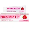Зубна паста PRESIDENT BABY RASPBERRY для дітей віком від 0 до 3 років, 30 мл - Фото№4