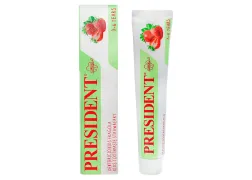 Зубная паста PRESIDENT KIDS STRAWBERRY для детей от 3 до 6 лет, 50 мл Зубная паста PRESIDENT KIDS STRAWBERRY для детей от 3 до 6 лет, 50 мл