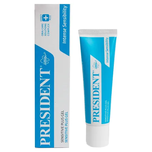 Гель PRESIDENT SENSITIVE PLUS , 30 мл - Фото№1 Гель PRESIDENT SENSITIVE PLUS , 30 мл - Фото№1