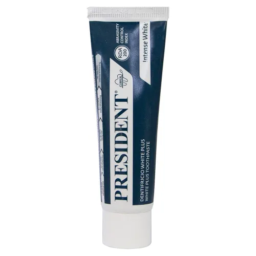 Зубная паста PRESIDENT WHITE PLUS, 30 мл - Фото№1 Зубная паста PRESIDENT WHITE PLUS, 30 мл - Фото№1