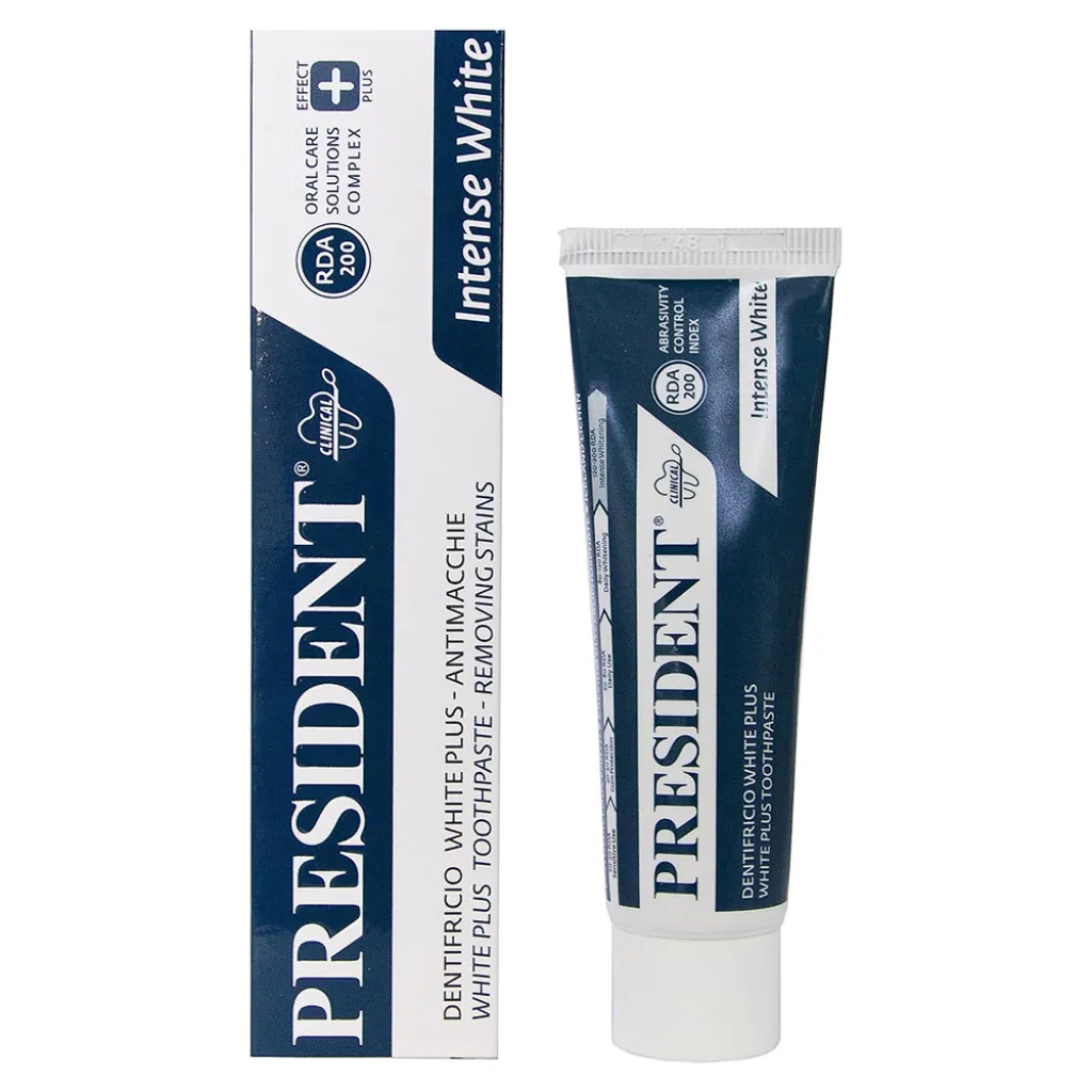 Зубная паста PRESIDENT WHITE PLUS, 30 мл Зубная паста PRESIDENT WHITE PLUS, 30 мл