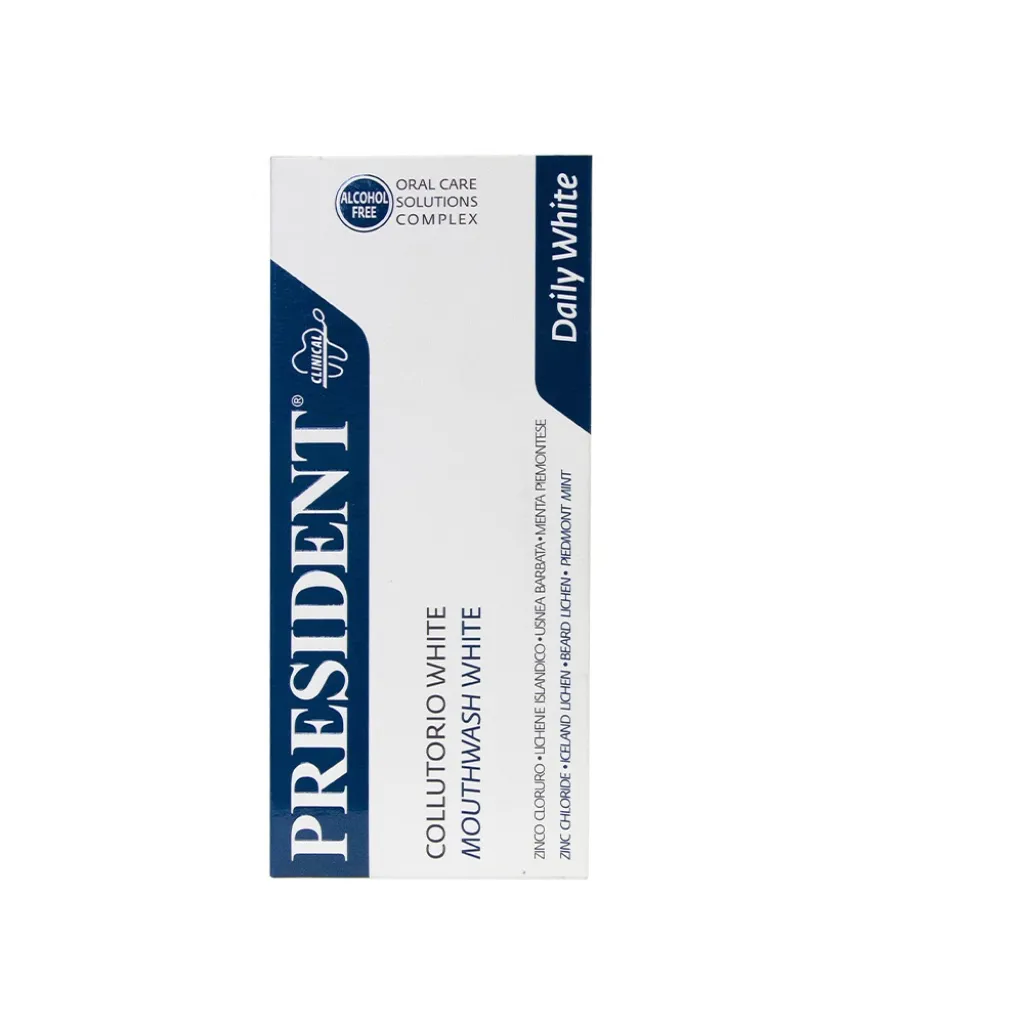 Ополаскиватель для полости рта PRESIDENT WHITE PLUS